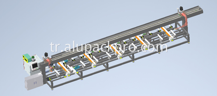 single aluminum bagging machine